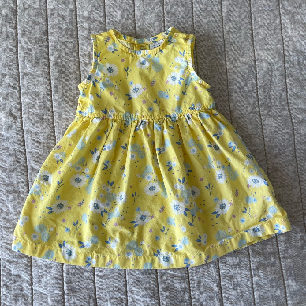 Carter’s Yellow Dress with Flower Print